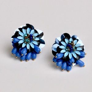 Kate Spade Flower With Jewels Earrings